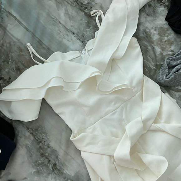 Bridal White Jumpsuit - size S/XS - Picture 4 of 4